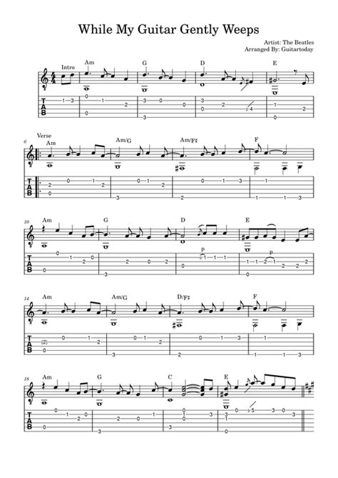 If you have any comments or suggestions let us know in the comments. . Fingerstyle guitar tabs free
